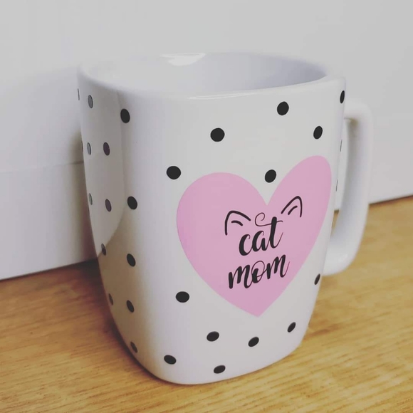 Homemade Cat Mom mug - Picture 1 of 1